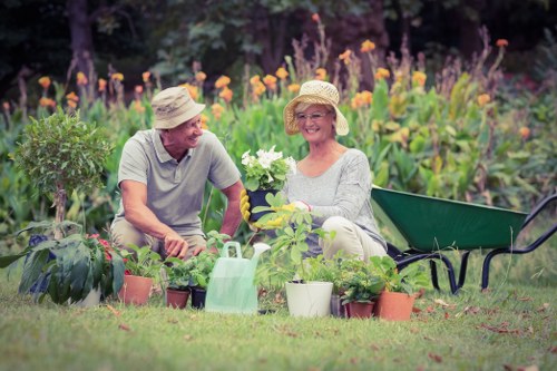 Eco-friendly lawn mowing practices in Ealing